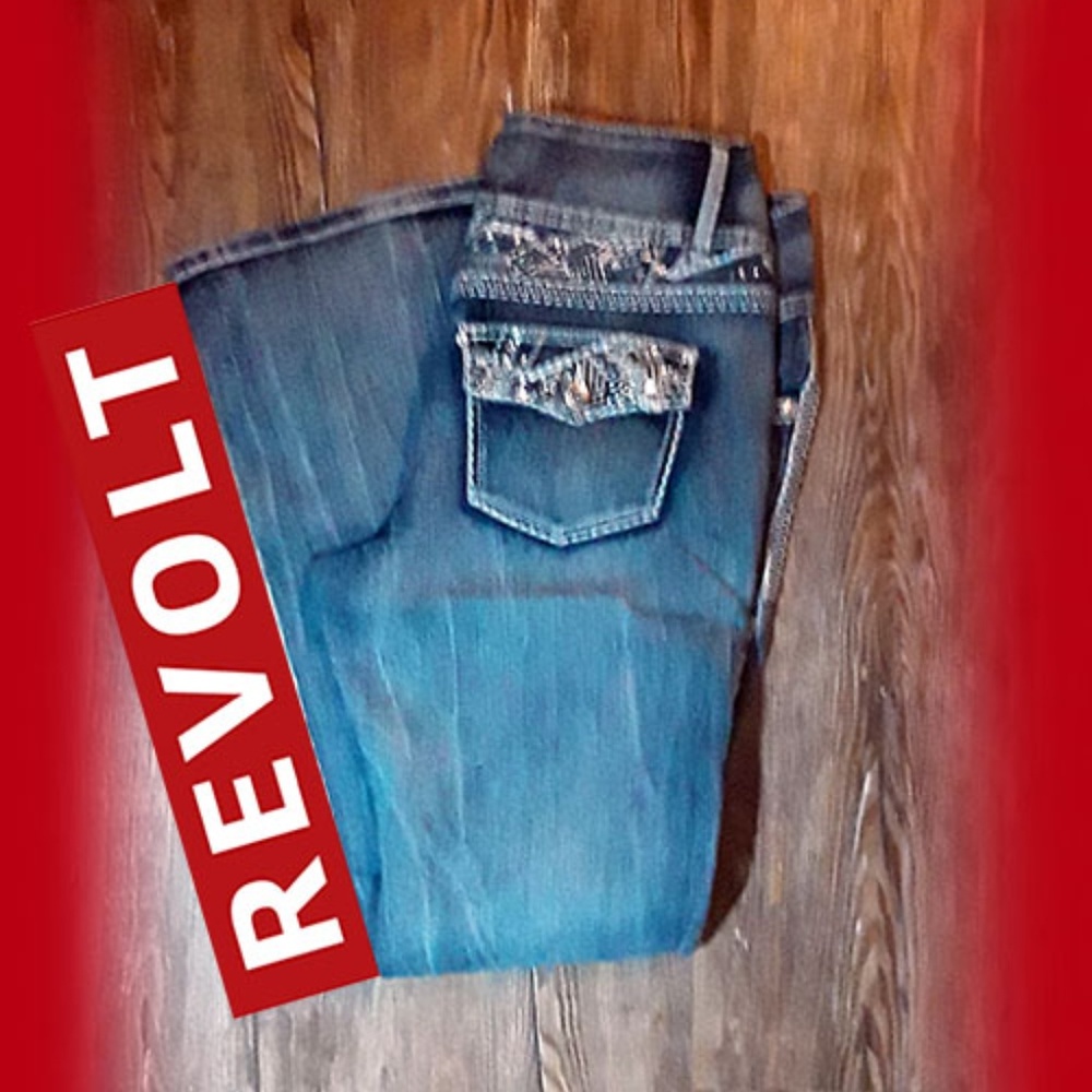 Revolt Womens Bootcut Jeans Size10